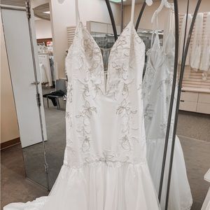 Size 20 wedding dress David’s bridal